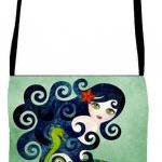 Aquamarine Cute Mermaid Cro..